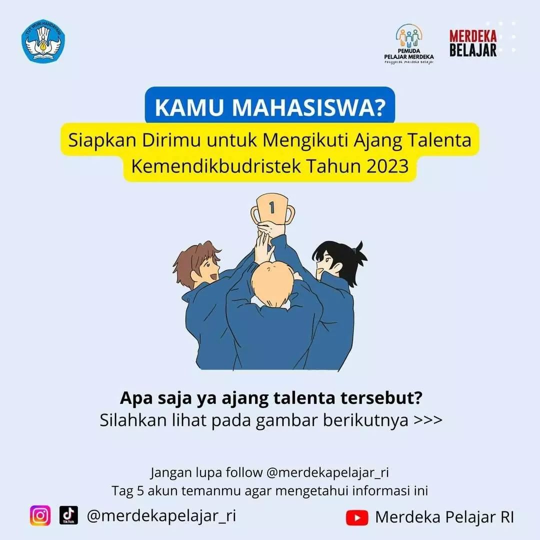 Ajang Talenta Kemendikbudristek 2023